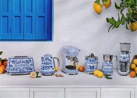 smeg dolce gabbana blu mediterraneo|dolce and gabbana oven.